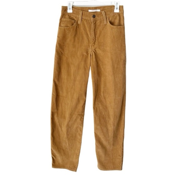 Levi's Pants Women's 25x31 '94 Baggy High Rise Straight Leg Relaxed Fit Corduroy - Picture 1 of 9